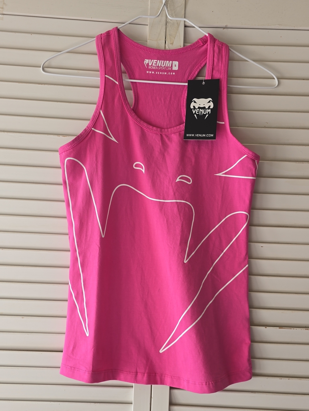 Venum Assult Womens Pink Tank Top Size Small NWT